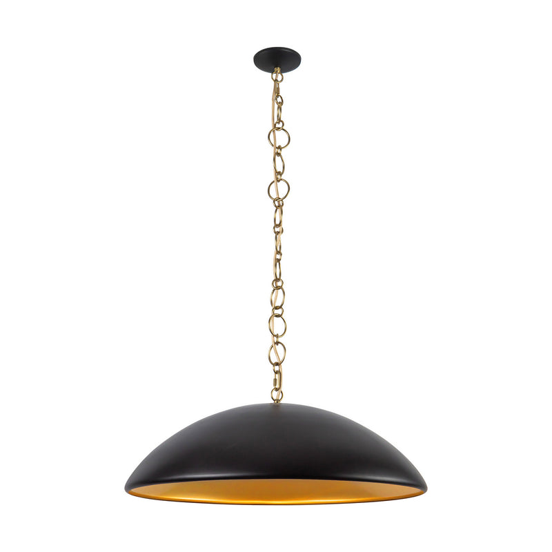 Alora PD423028MB One Light Pendant, Matte Black