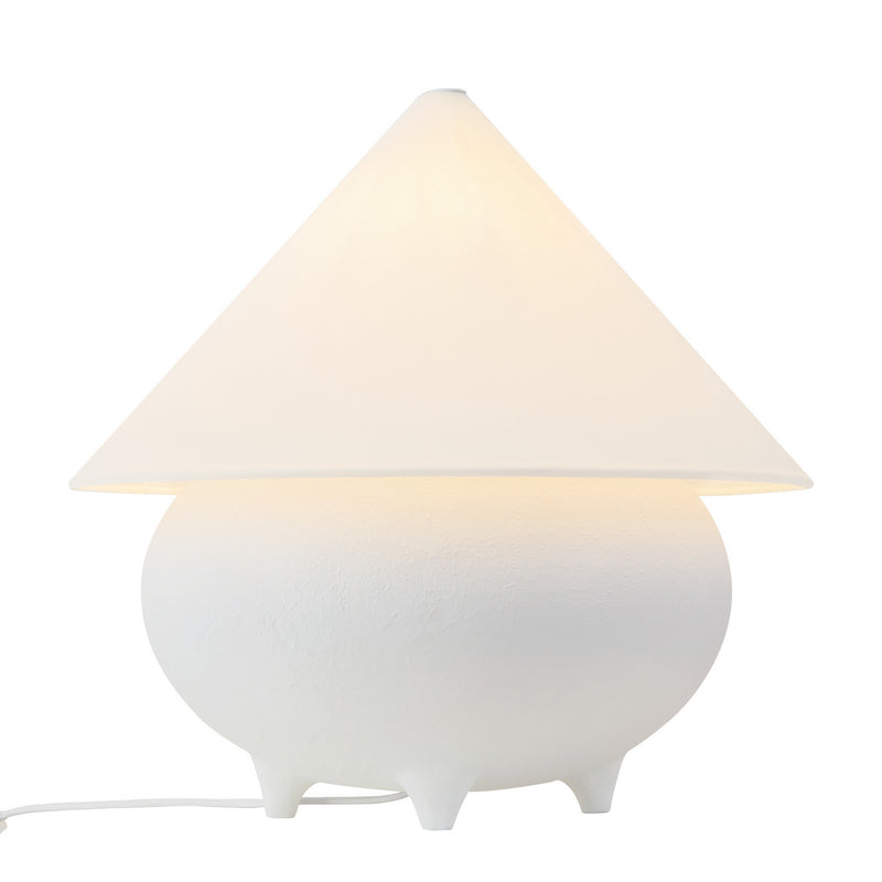 Alora TL453017AWWL One Light Table Lamp, Antique White/White Linen