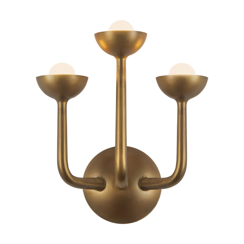 Alora WV313011VB LED Bathroom Vanity, Vintage Brass
