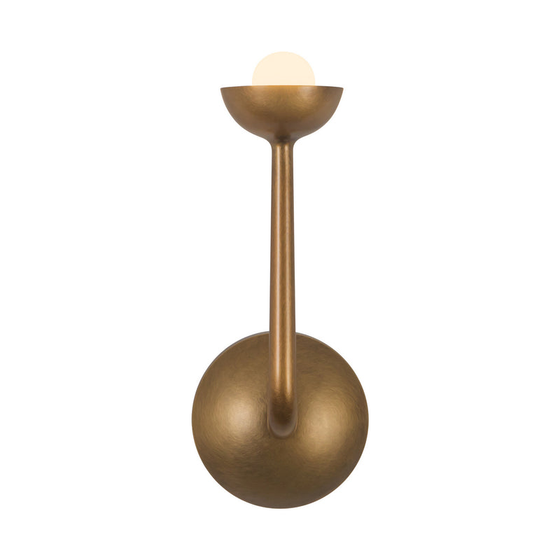 Alora WV313103VB LED Bathroom Vanity, Vintage Brass