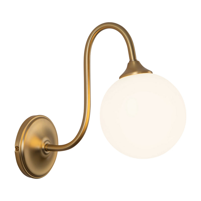 Alora WV561106BG One Light Bathroom Vanity, Brushed Gold