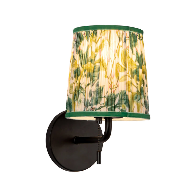 Alora WV675106MBGL One Light Bathroom Vanity, Matte Black/Green Linen