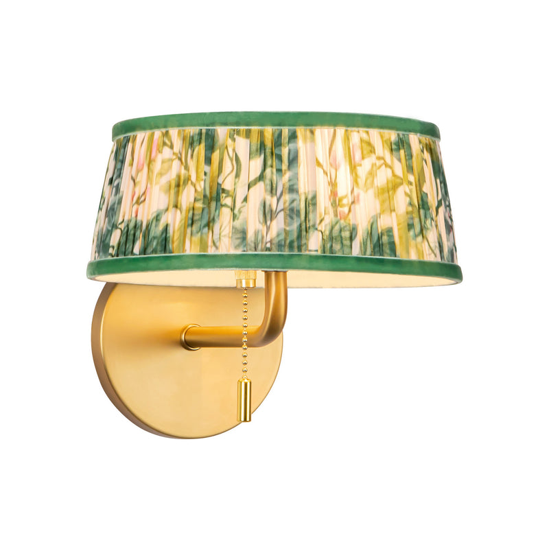 Alora WV675208BGGL Two Light Bathroom Vanity, Brushed Gold/Green Linen