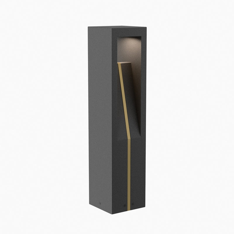 W.A.C. Lighting 6705-30GT LED Bollard, Granite on Aluminum