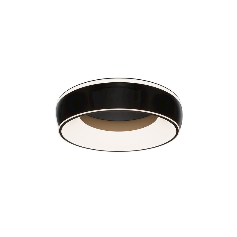 W.A.C. Lighting FM402619-BC LED Flush Mount, Black Chrome