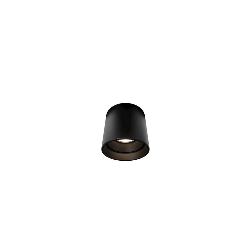 W.A.C. Lighting FM-W47204-30-BK LED Outdoor Flush Mount, Black
