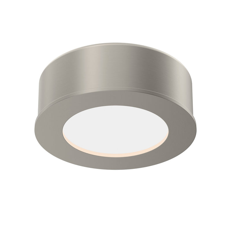 W.A.C. Lighting HR2R-DU-A-BN LED Duet Button, BRUSHED NICKEL