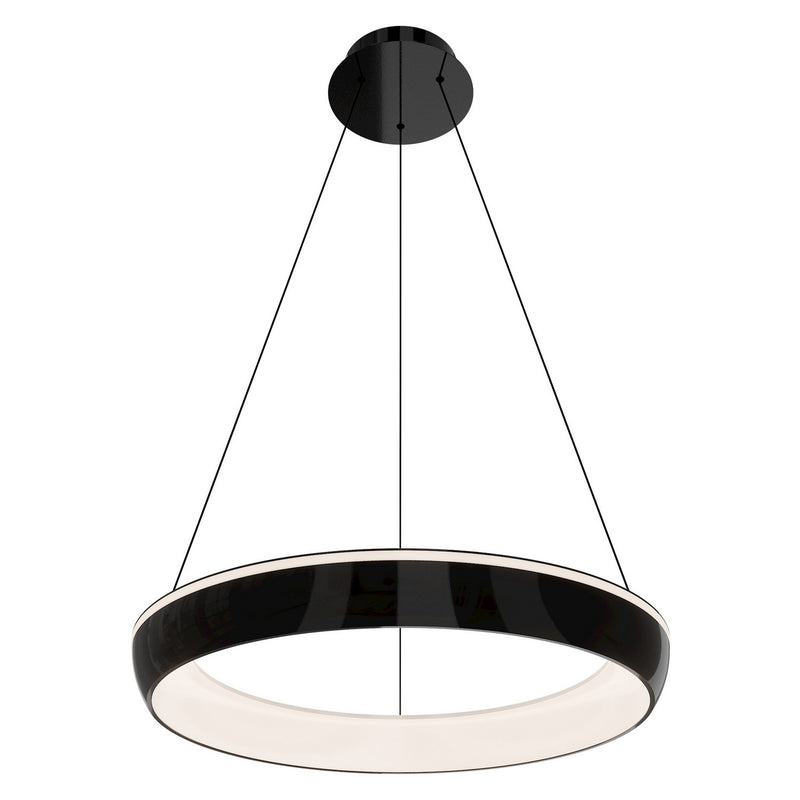 W.A.C. Lighting PD402633-BC LED Pendant, Black Chrome