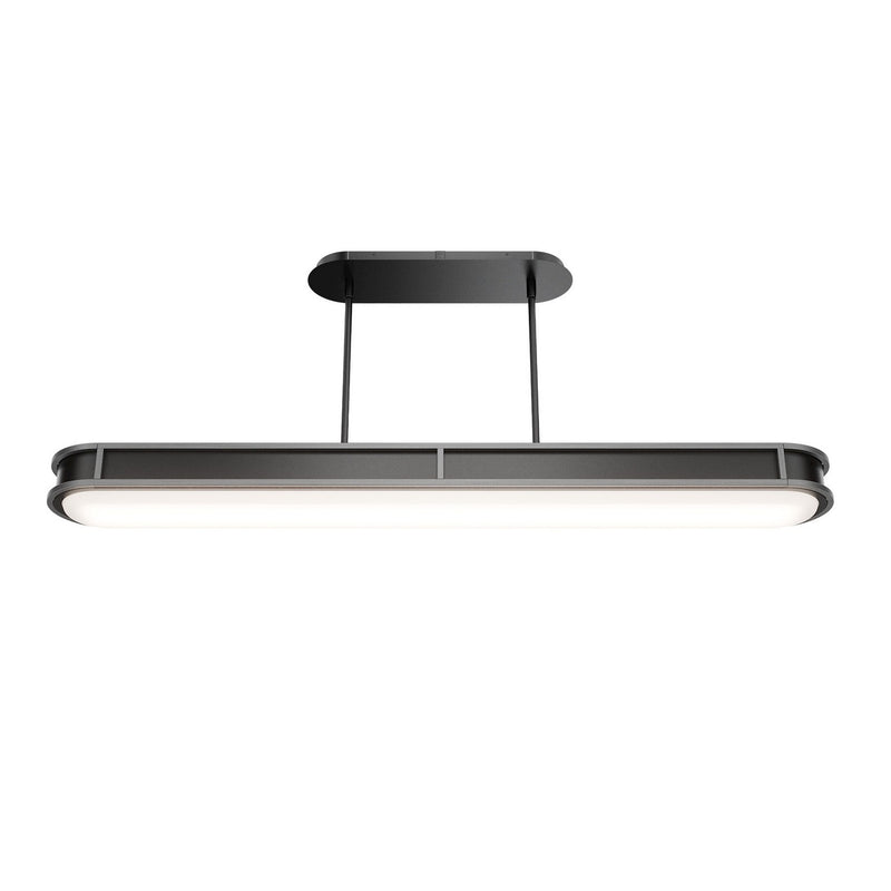 W.A.C. Lighting PD414648-TWA-BK/BN LED Pendant, Black/Brushed Nickel