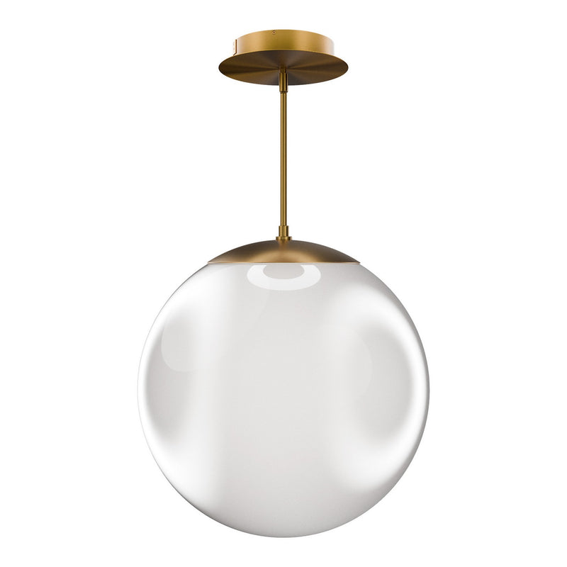 W.A.C. Lighting PD418620-TWA-AB LED Pendant, Aged Brass