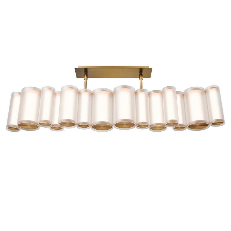 W.A.C. Lighting PD419638-AB LED Pendant, Aged Brass