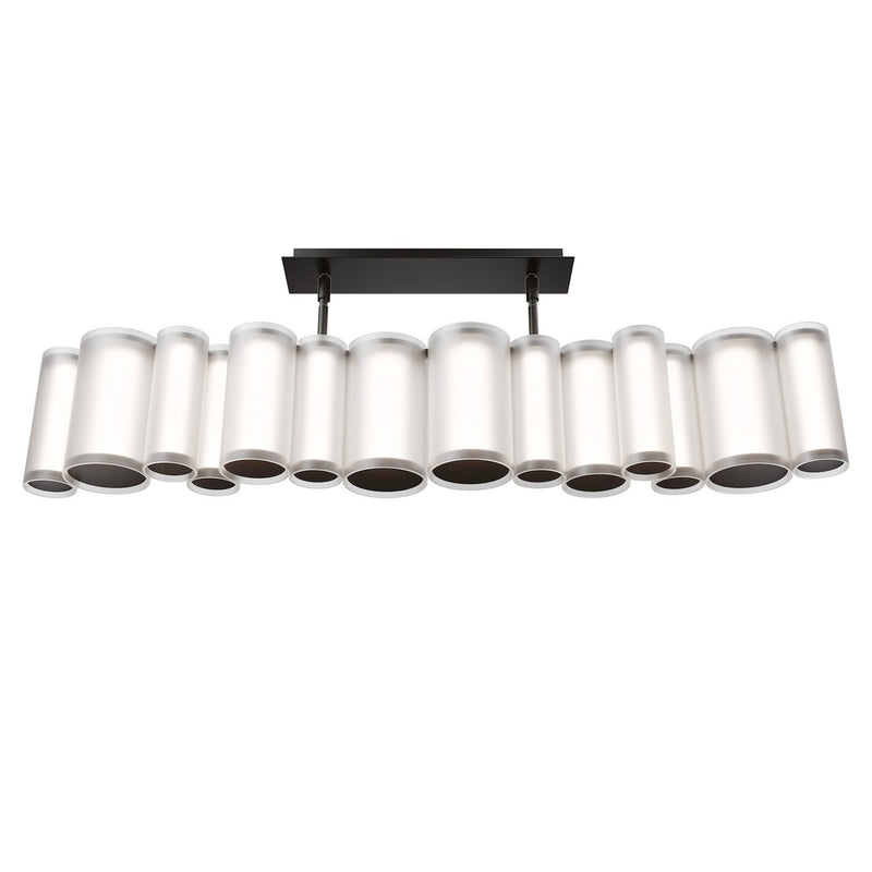 W.A.C. Lighting PD419638-BK LED Pendant, Black