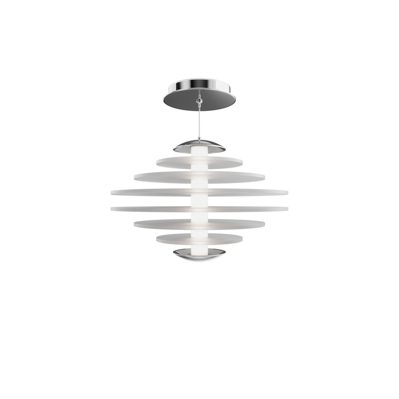 W.A.C. Lighting PD420614-CH LED Pendant, Chrome