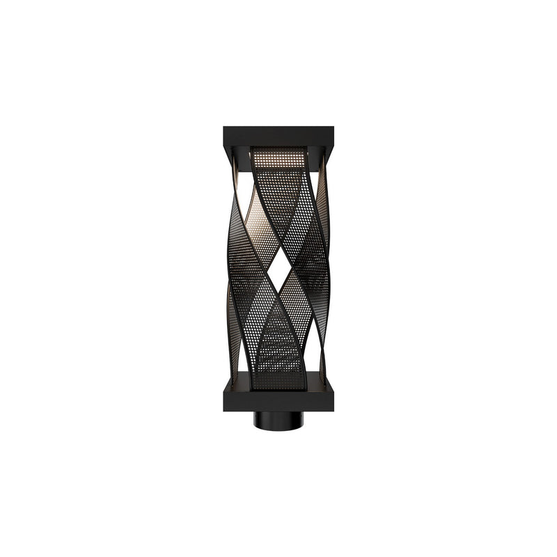 W.A.C. Lighting PMW119618-BK LED Outdoor Post Mount, Black