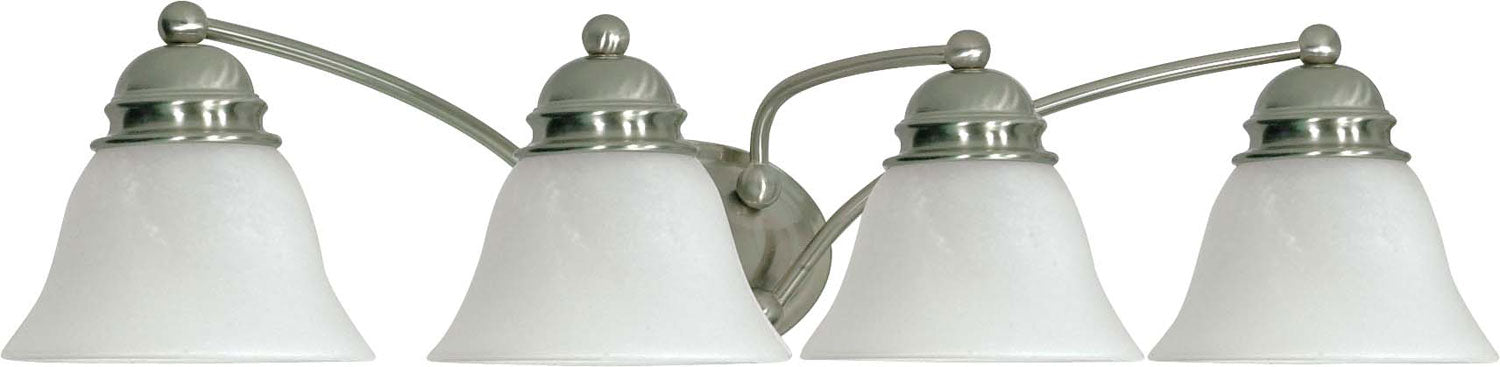 Nuvo Lighting 60-343 Four Light Vanity, Brushed Nickel
