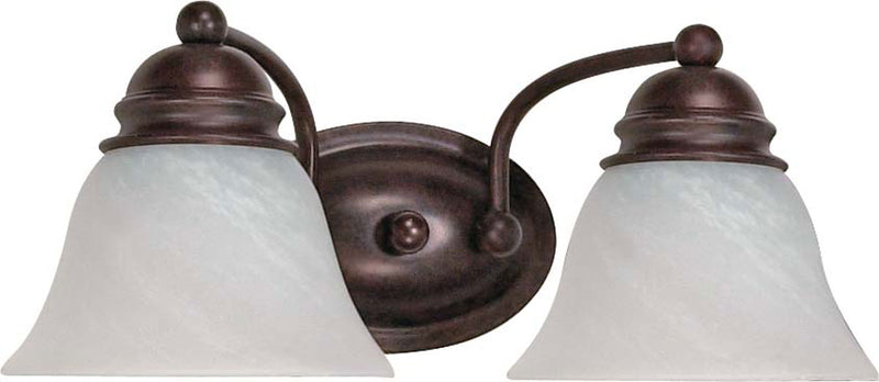 Nuvo Lighting 60-345 Two Light Vanity, Old Bronze