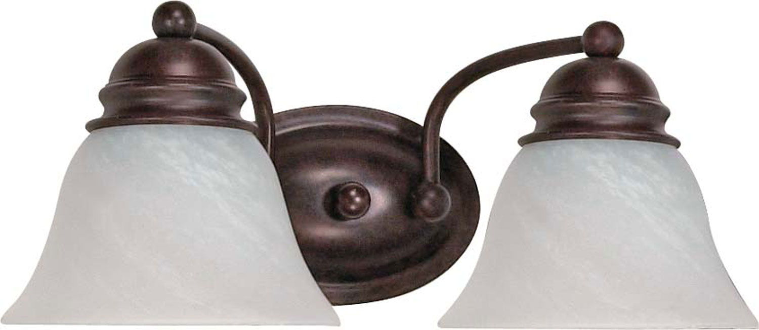 Nuvo Lighting 60-345 Two Light Vanity, Old Bronze