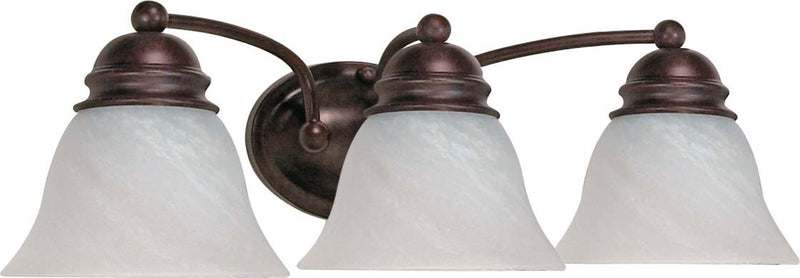 Nuvo Lighting 60-346 Three Light Vanity, Old Bronze