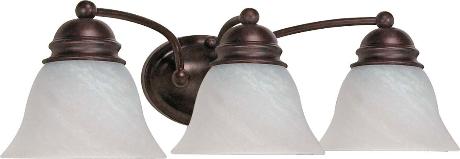 Nuvo Lighting 60-346 Three Light Vanity, Old Bronze