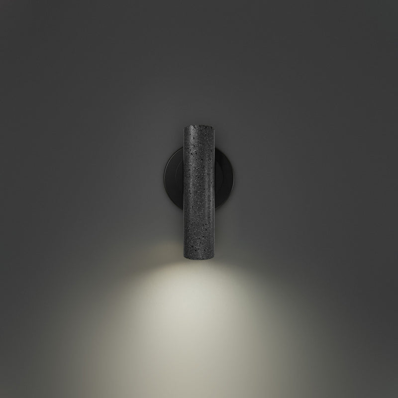 Modern Forms BL234608-BV/BK LED Task & Reading Bed Light, Basalt Stone/Black
