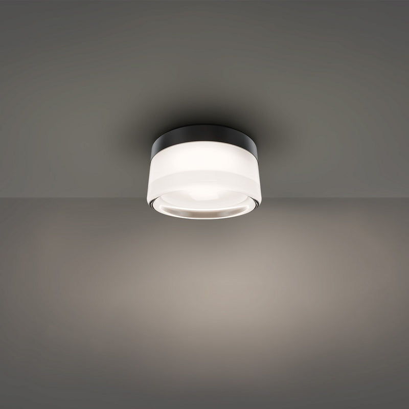 Modern Forms FMW256605-BK LED Outdoor Flush Mount, Black