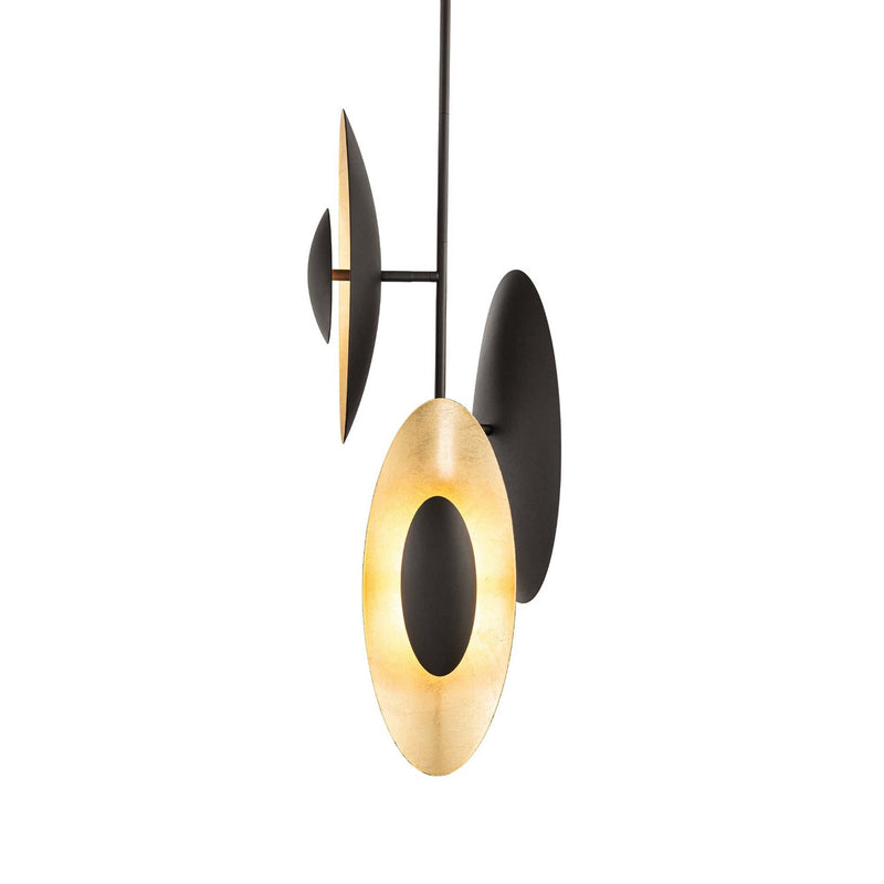 Modern Forms PD286630-BZ/GL LED Pendant, Bronze & Gold Leaf
