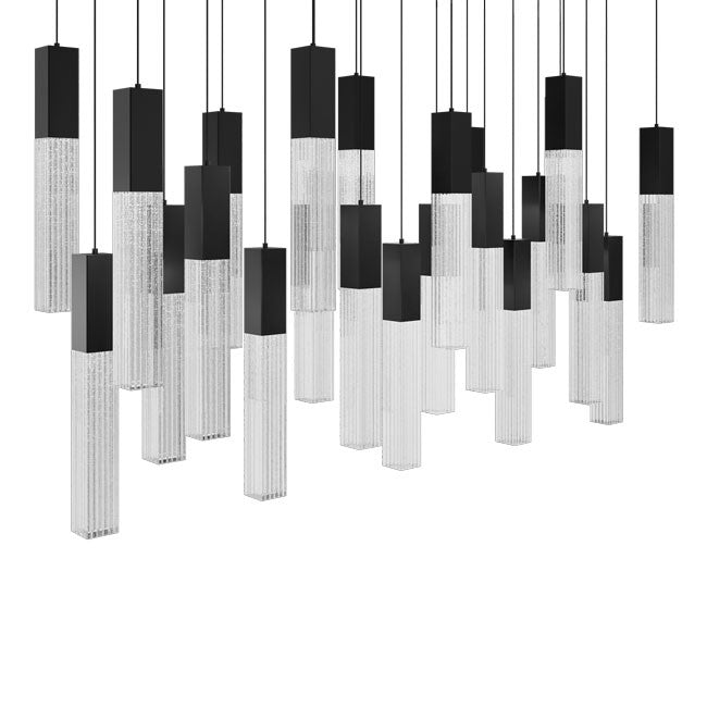 Modern Forms PD-30823L-BK LED Pendant, Black