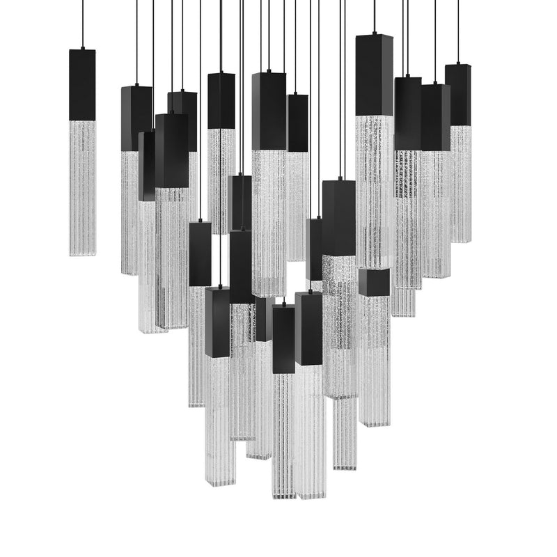 Modern Forms PD-30825S-BK LED Pendant, Black