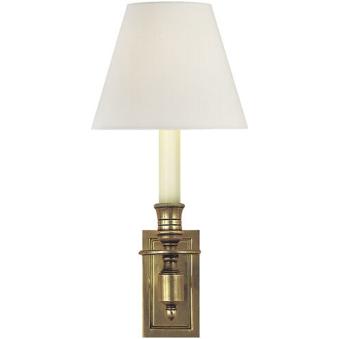 Visual Comfort Signature S 2210HAB-L2 One Light Wall Sconce, Hand-Rubbed Antique Brass