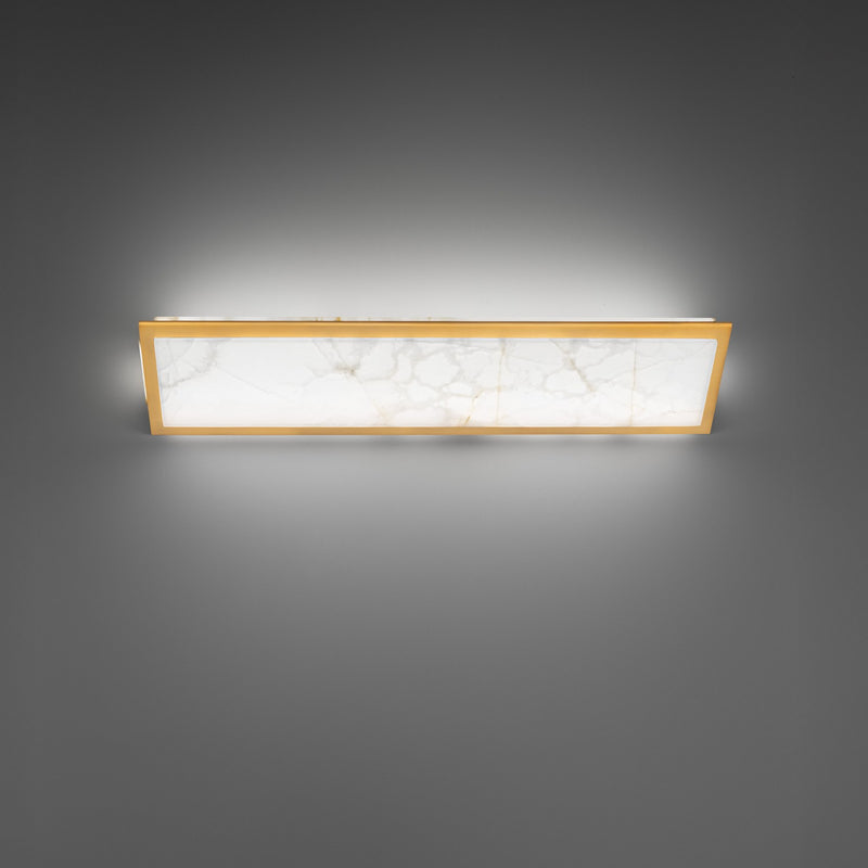 Modern Forms WS228628-AB LED Bath Vanity, Aged Brass