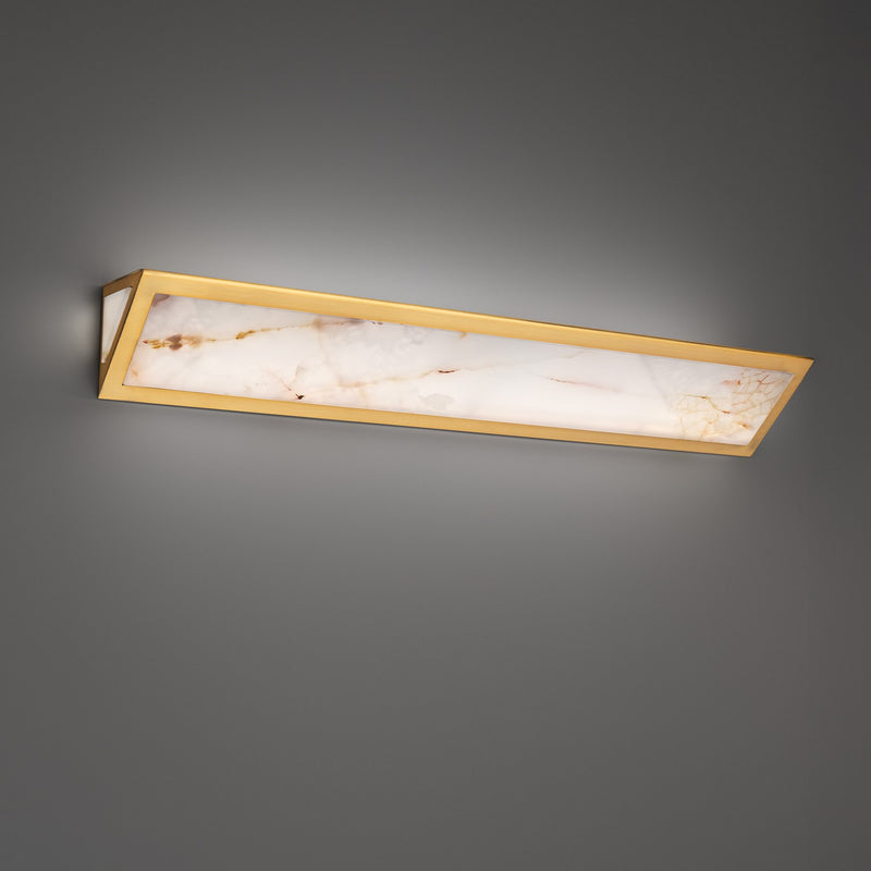 Modern Forms WS228636-AB LED Bath Vanity, Aged Brass