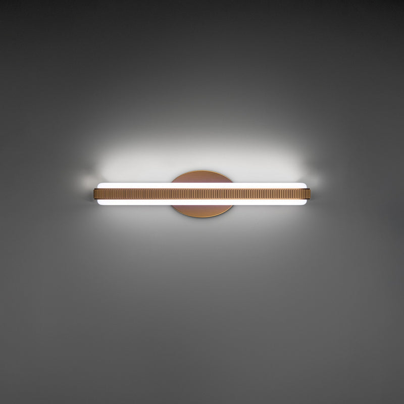 Modern Forms WS230620-AB LED Bath Vanity, Aged Brass