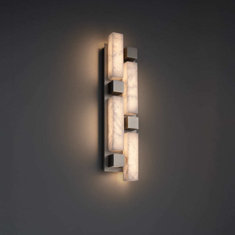 Modern Forms WS268625-AN LED Wall Sconce, Antique Nickel