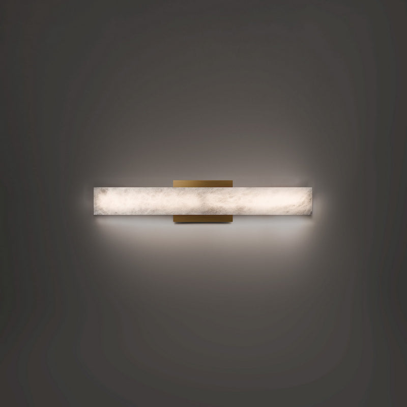 Modern Forms WS-52420-AB LED Bath Vanity, Aged Brass