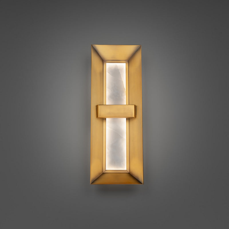 Modern Forms WS604622-AB LED Wall Sconce, Aged Brass