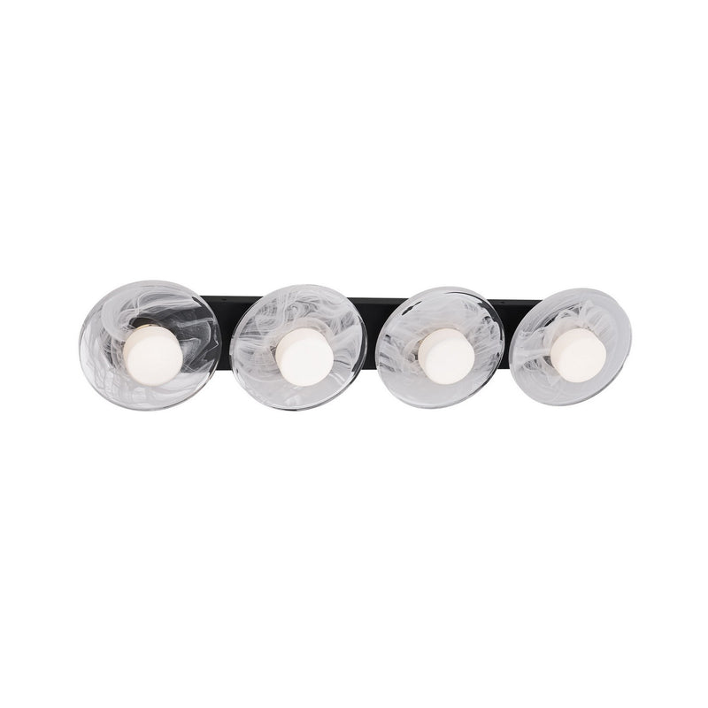 Modern Forms WS-66534-BK LED Bath Vanity, Black