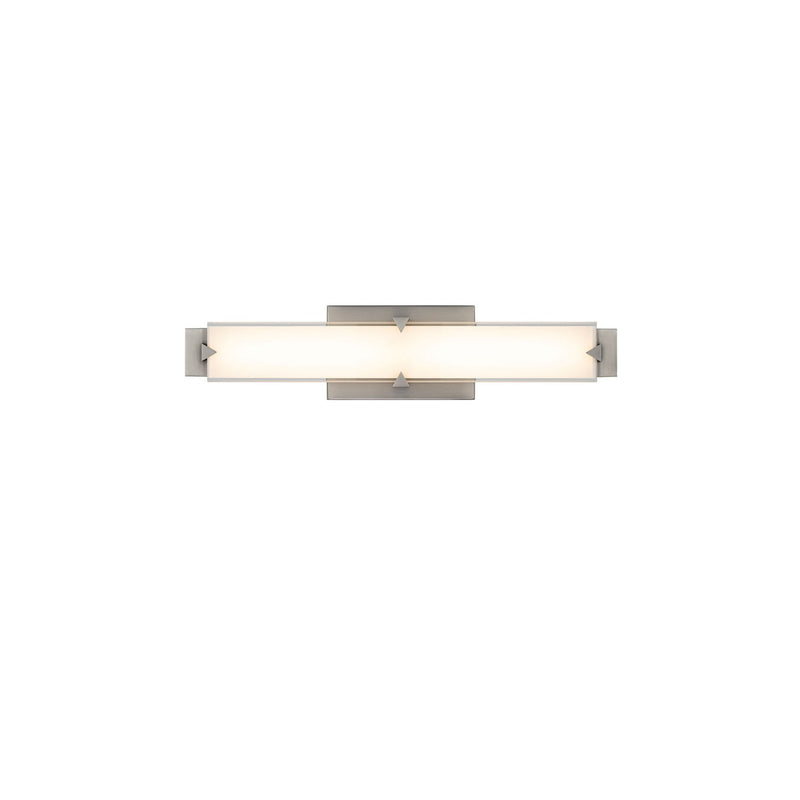 Modern Forms WS-7520-30-BN LED Wall Sconce, Brushed Nickel