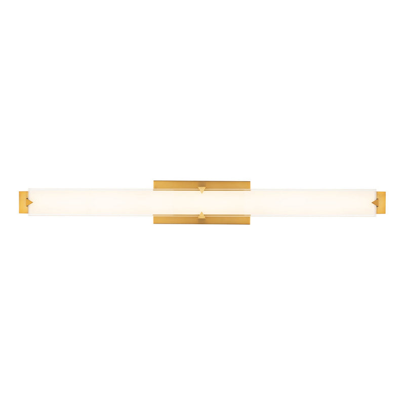 Modern Forms WS-7537-30-AB LED Bath Vanity, Aged Brass