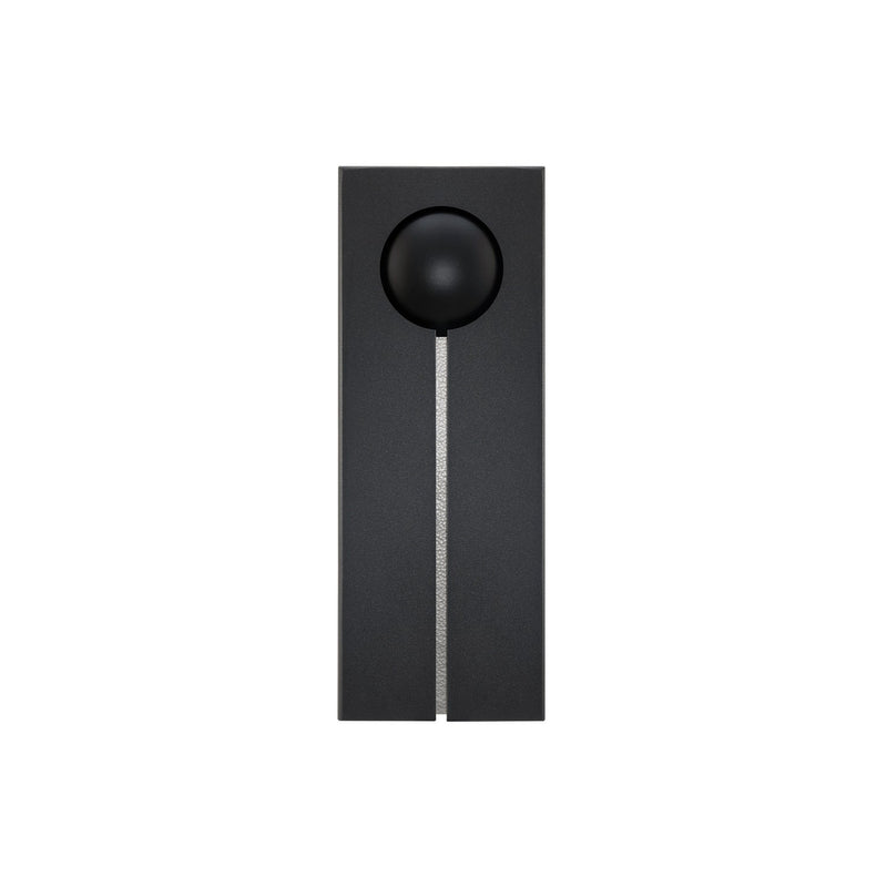 Modern Forms WS-W20524-BK/BN LED Outdoor Wall Sconce, Black/Textured Brushed Nickel