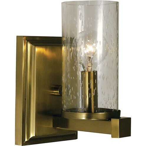 Framburg 1111 MBLACK One Light Wall Sconce, Matte Black