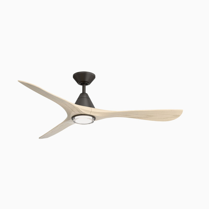 Modern Forms Fans FR-D2504-60L-BZ/WO 60" Ceiling Fan, Bronze/White Oak