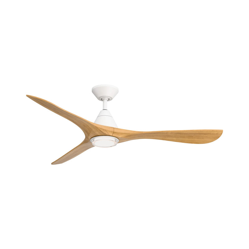 Modern Forms Fans FR-D2504-60L-MW/HO 60" Ceiling Fan, Matte White/Honey Oak