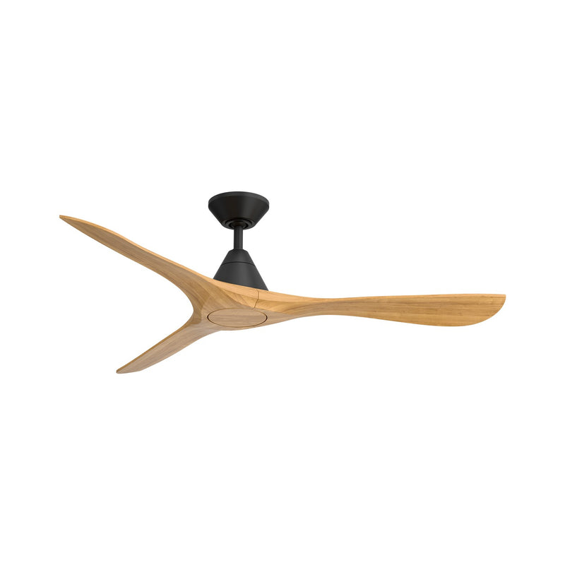 Modern Forms Fans FR-D2504-60-MB/HO 60" Ceiling Fan, Matte Black/Honey Oak