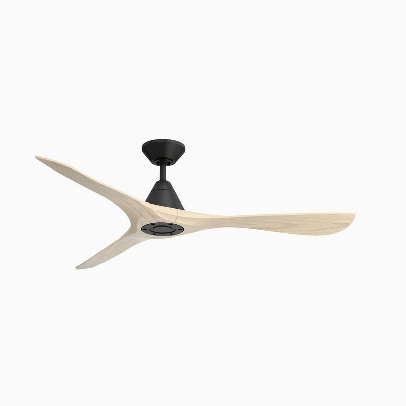 Modern Forms Fans FR-D2504-60-MB/WO 60" Ceiling Fan, Matte Black/White Oak