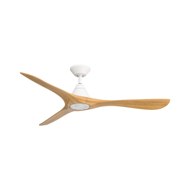 Modern Forms Fans FR-D2504-60-MW/HO 60" Ceiling Fan, Matte White/Honey Oak