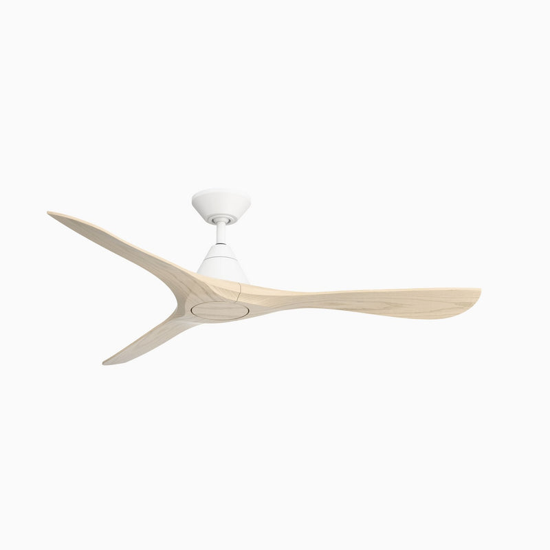 Modern Forms Fans FR-D2504-60-MW/WO 60" Ceiling Fan, Matte White/White Oak