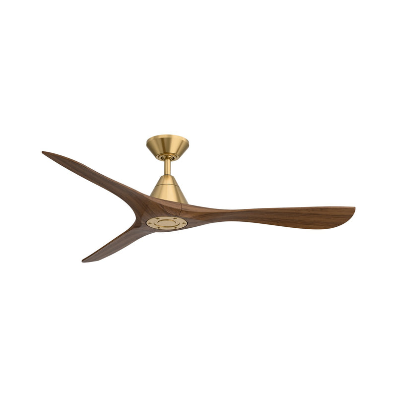 Modern Forms Fans FR-D2504-60-SB/DK 60" Ceiling Fan, Soft Brass/Distressed Koa
