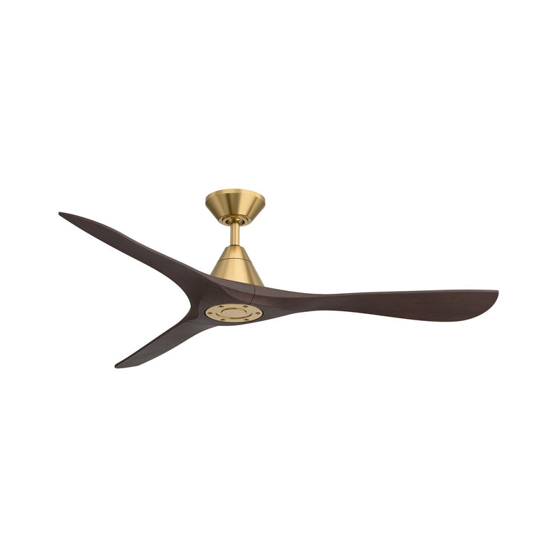 Modern Forms Fans FR-D2504-60-SB/DW 60" Ceiling Fan, Soft Brass/Dark Walnut