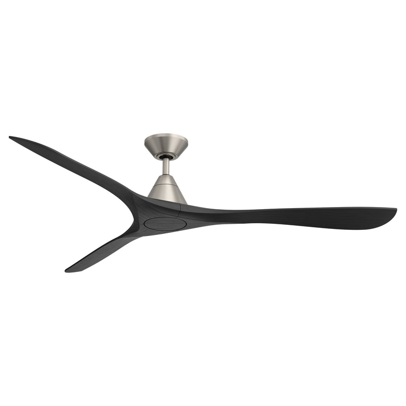 Modern Forms Fans FR-D2504-72-AN/MB 72" Ceiling Fan, Antique Nickel/Matte Black