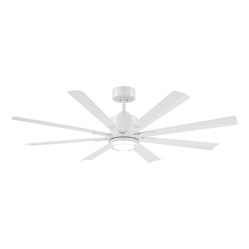 Modern Forms Fans FR-W2403-56L-MW 56" Ceiling Fan, Matte White